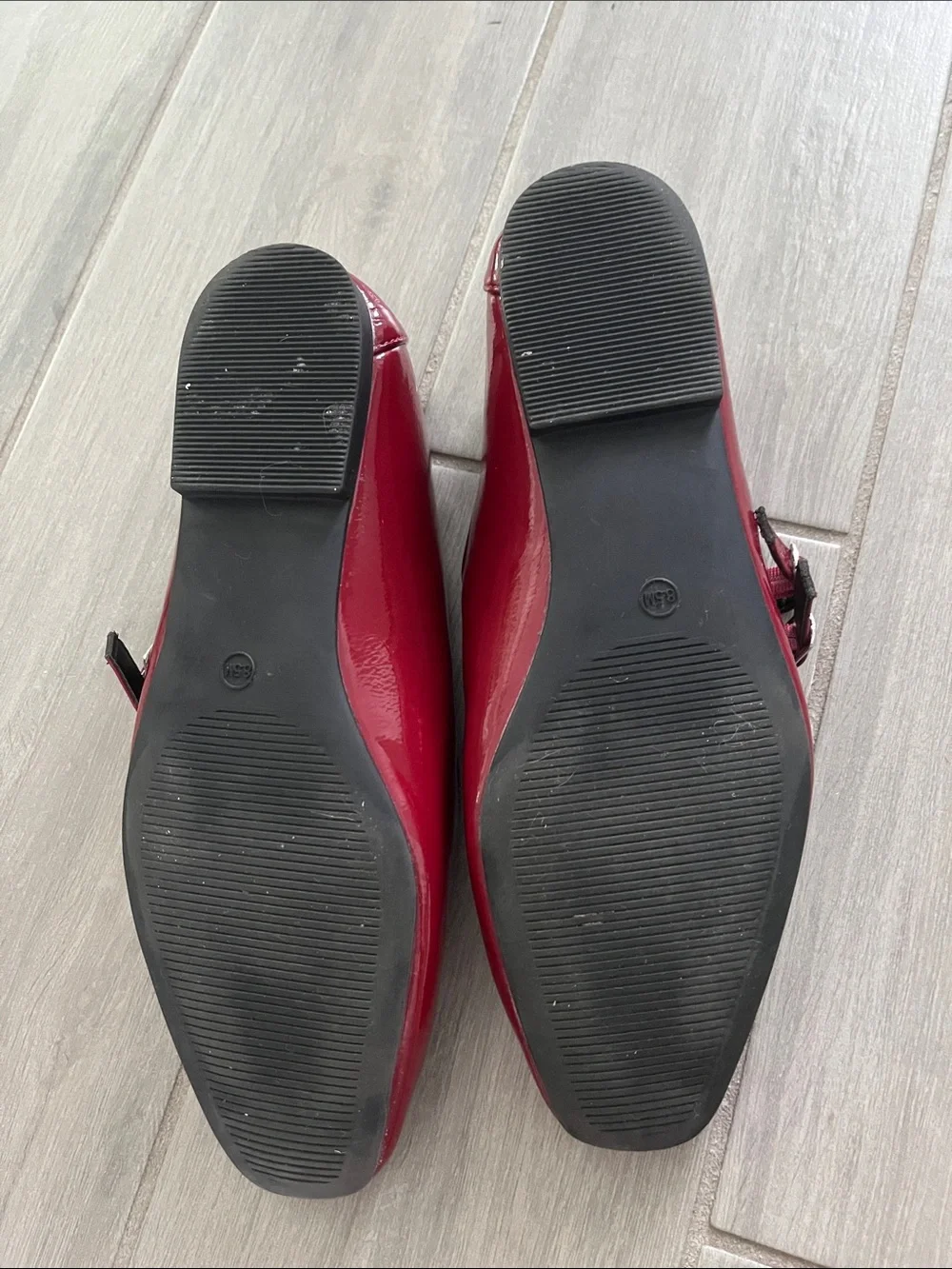Steve Madden glossy red